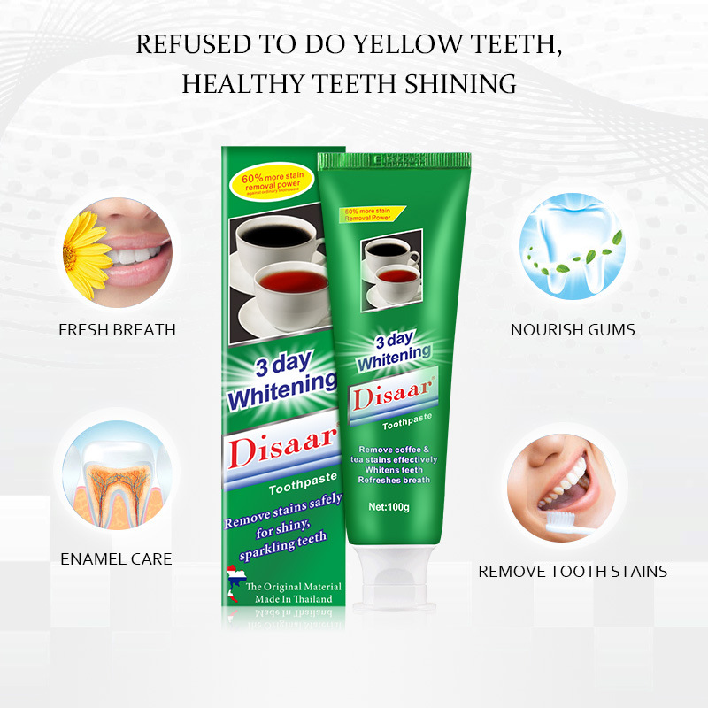 Toothpaste To Remove Yellowing And Stains Whitening Mouth Smoke Stains Teeth Stains Probiotic Bacteria Fresh Breath