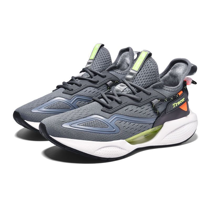 Cross border men's shoes Spring 2023 new fly woven breathable running shoes men's trend men's leisure
