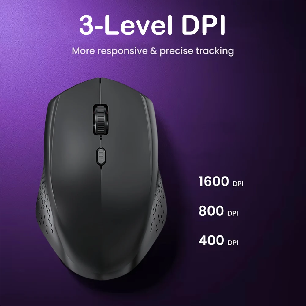 Dual-Mode Bluetooth Mouse 2.4G Wireless Mouse Silent Mouse Rechargeable Gaming Mouse Mice For PC Laptop Windows MacOS