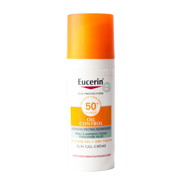 Eucerin Refreshing Oil Control Facial Sunscreen 50ml Sensitive Skin UV Protection SPF50+ Waterproof Whitening Sunscreen Cream