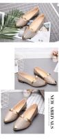 Shoes Woman Genuine Leather Women Shoes Flats Colors footwear Loafers Slip On Women's Flat Shoes