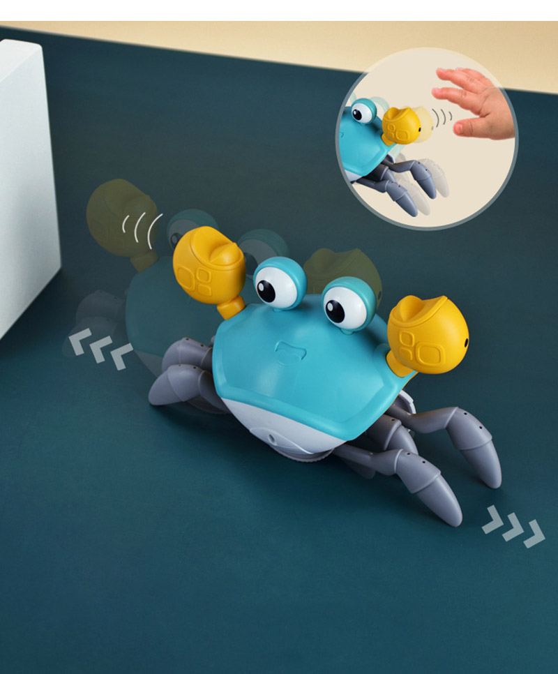 Baby bathroom toys land and water rope crabs children drag learn to walk swimming crabs beach boys and