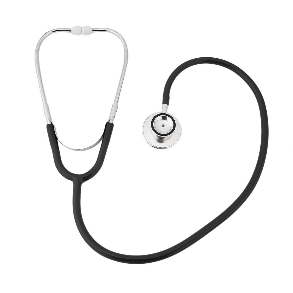 Double-sided Stethoscope Single Tube Doctors Nurse Professional Cardiology Stethoscope Aluminium Alloy Chestpiece medical device