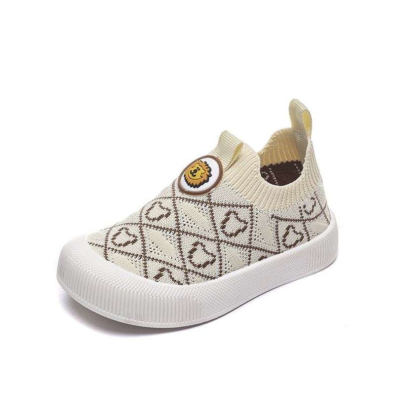 Children's shoes, trendy children's board shoes, low cut children's casual shoes, fly woven baby shoes