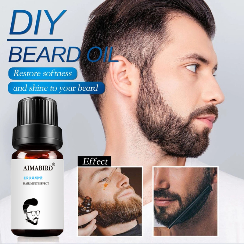 Beard growth liquid maintenance beard growth liquid nourishes eyebrows chest hair leg hair pubic hair hair essential oil