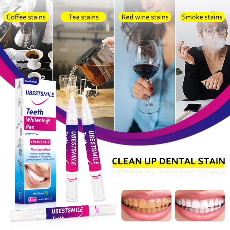 1PC Ubestsmile Tooth Whitening Pen Tooth Whitening Pen Tooth Whitening gel Tooth Whitening Agent