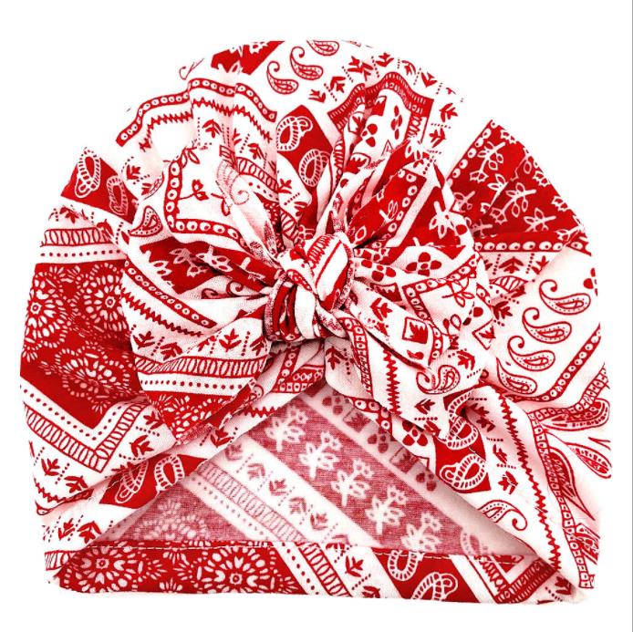 New baby hat creative print baby jumper Indian hat