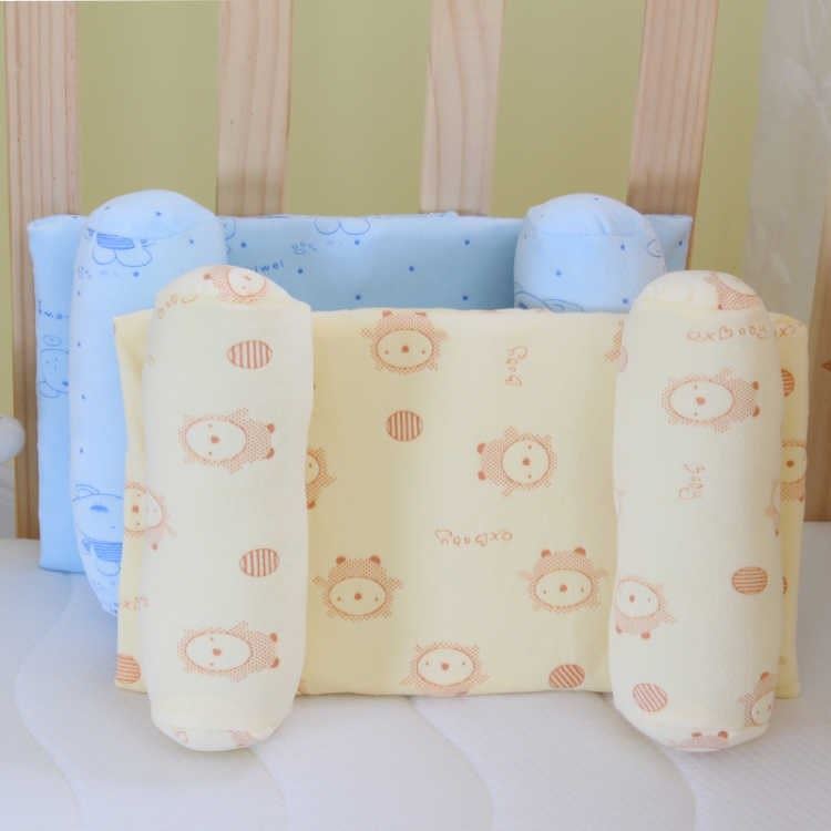 Baby Cotton Protective Shaping Pillow Sleeping Pillow Head Support Cushion for Newborn Soft