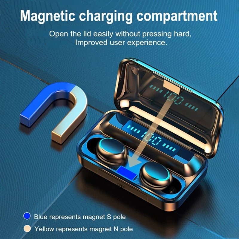 Rusam Wireless Bluetooth Headphones Hearing Aids Earbuds Bluetooth Earphones Headset Headphone Audio
