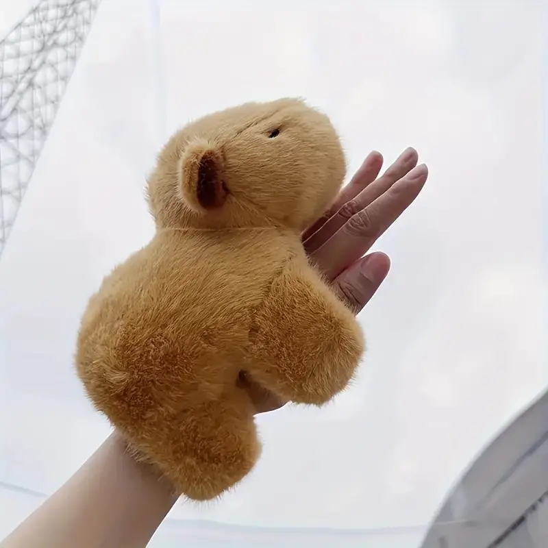 1pc, Capybara Rodent Plush Toy, Curtain Holdback Ring, Multifunctional Capybara Plush