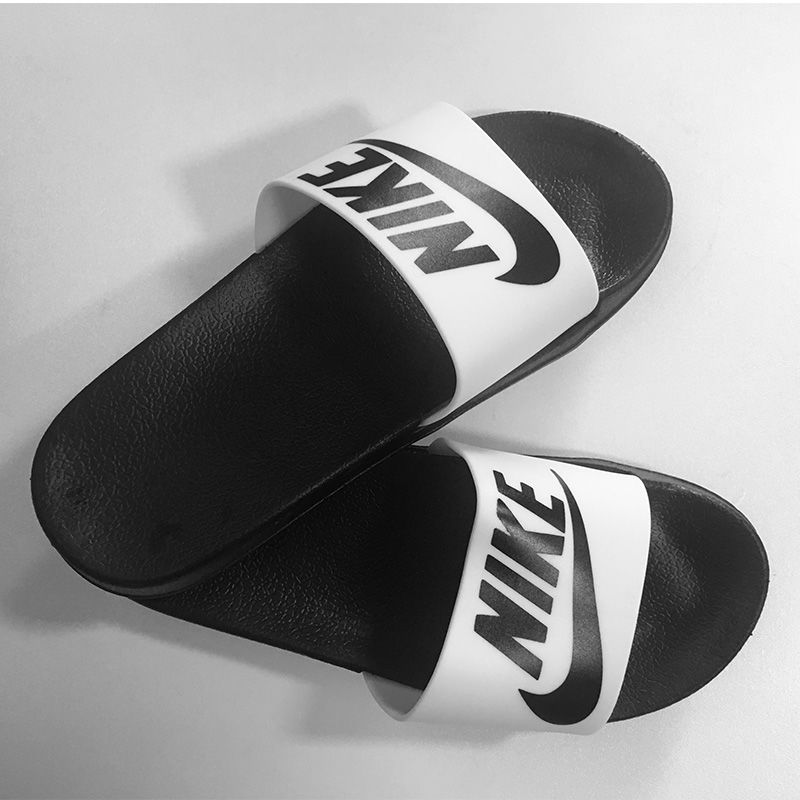 simple couple summer thick bottom slope with sandals non-slip clip feet slippers home slippers slippers 36-45