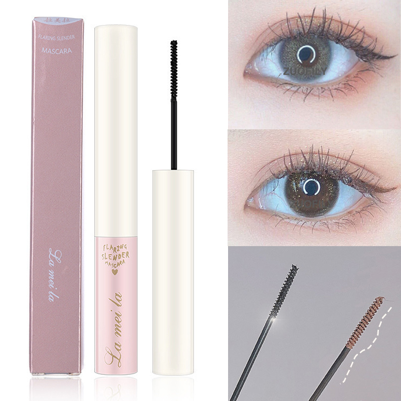Ultra-thin Mascara Slender, Curly, Not Easy To Smudge, Lengthened, Extremely Fine, Natural Fine Brush Head Mascara
