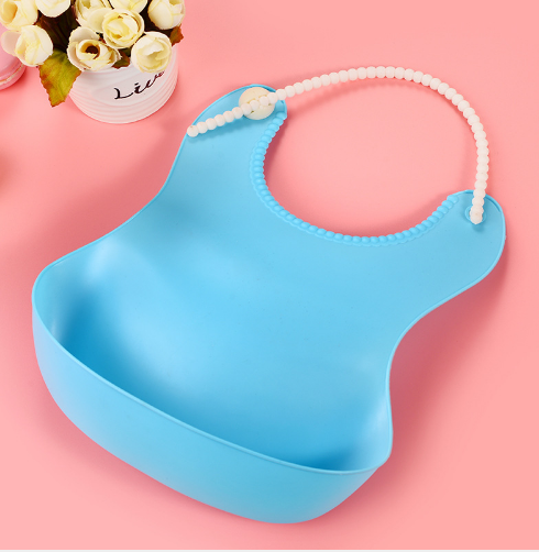 New baby rice bowl, three-dimensional waterproof bib, baby eating pocket, disposable bib