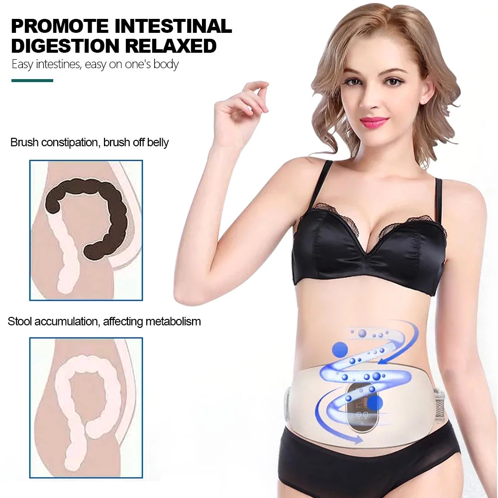 Massage belt weight loss fitness equipment home stovepipe artifact thin belly fast slimming thin waist slimming machine