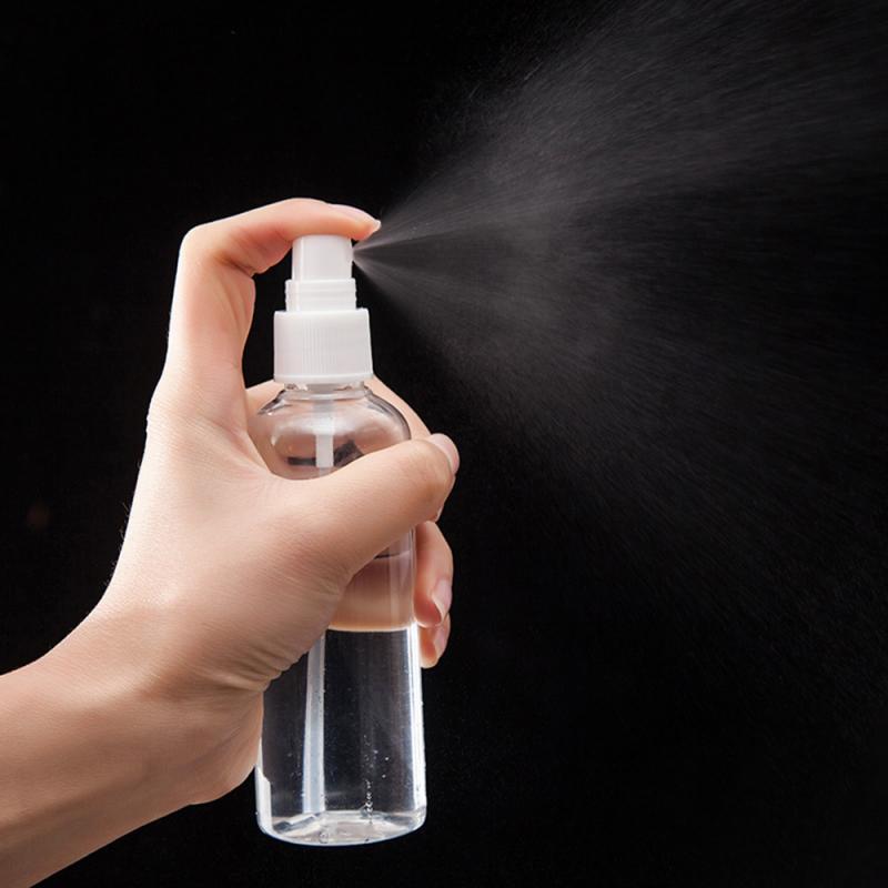 Travel Transparent Refillable Bottles Clear Plastic Perfume Atomizer Small Sprayer Bottle 5/10/20/30/50 /60/80/120/150/200/250ml