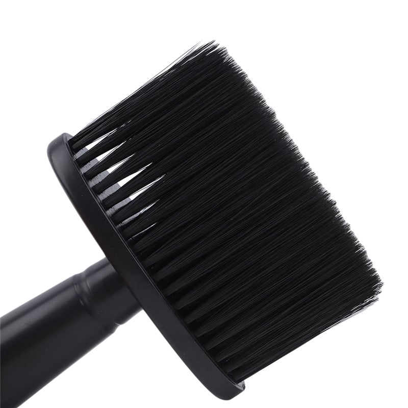 Professional Soft Black Neck Face Brushes Barber Hair Clean Hairbrush Beard Brush Salon Cutting Hairdressing Styling Tool &