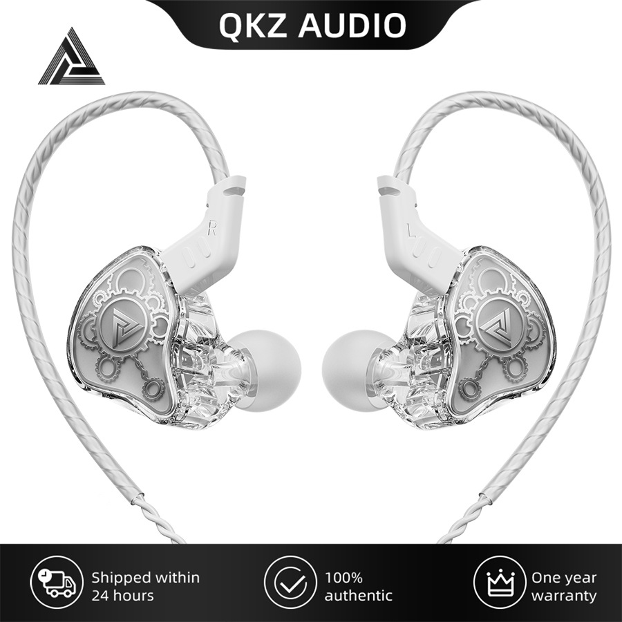 Original QKZ Hi7T In-ear Earphones Professional Dynamic Driver HiFi Acoustios Mointor Music Game Headset 3.5MM AUX With MIC