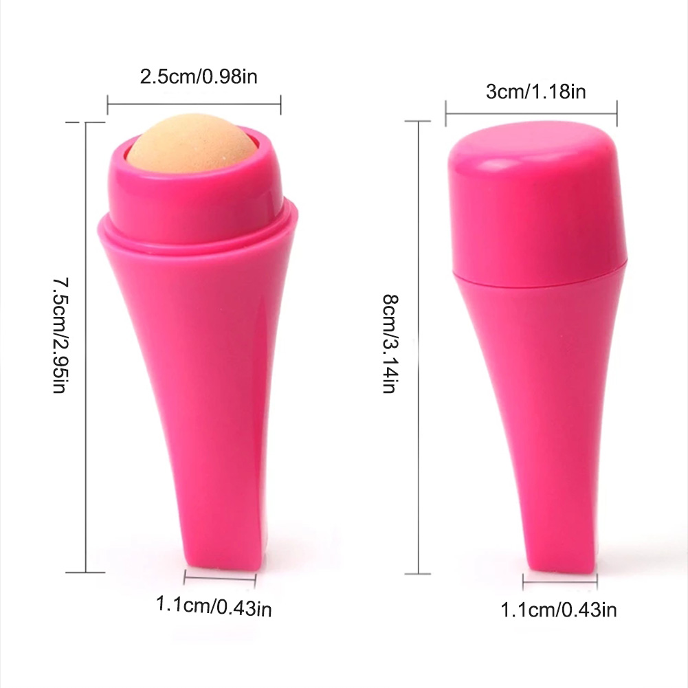 Mini Volcanic Stone Oil Absorbing Ball Facial Pore Reduction Facial Cleansing Roller Beauty Instrument Facial Skin Care Tool