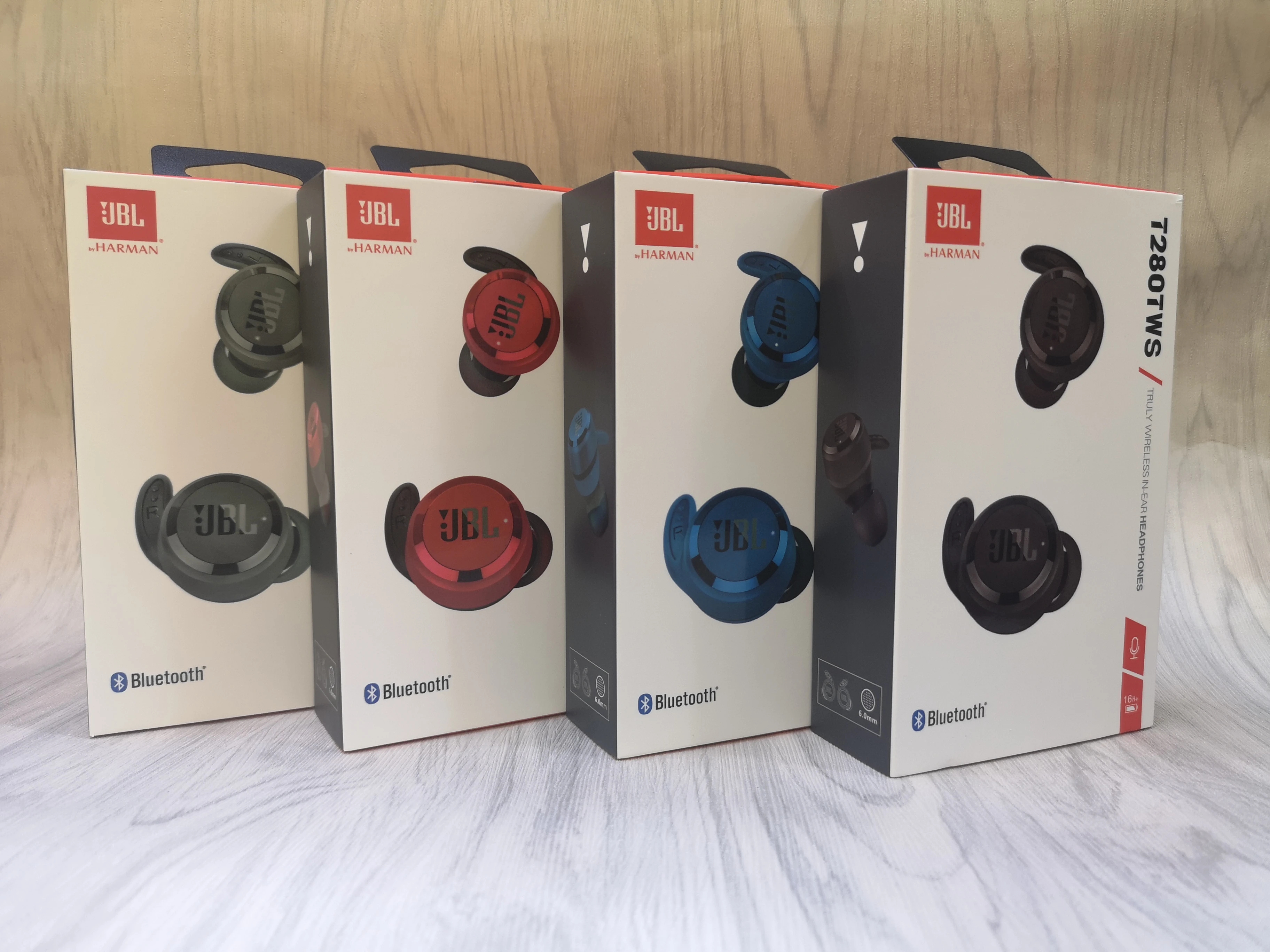 JBL TUNE 280 TWS True Wireless Bluetooth Earbud T280 Earphones Bass Sound Sports Headset Gaming Headphones with Mic