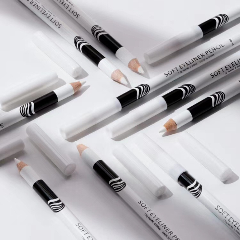 3PCS Eye Styling Pen Delicate Texture Professional Portable Eyes Makeup White Eyeliner for Female
