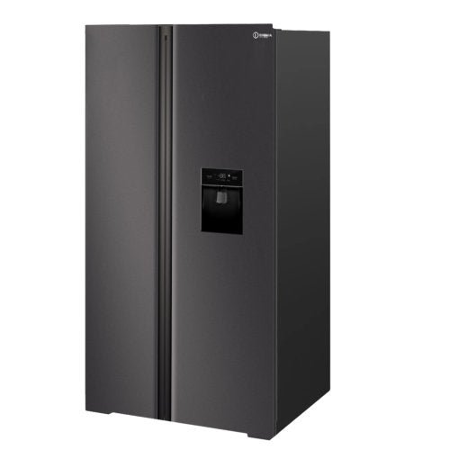 SIGMA 503L SIDE BY SIDE FRIDGE DARK SILVER SSBS-T520W