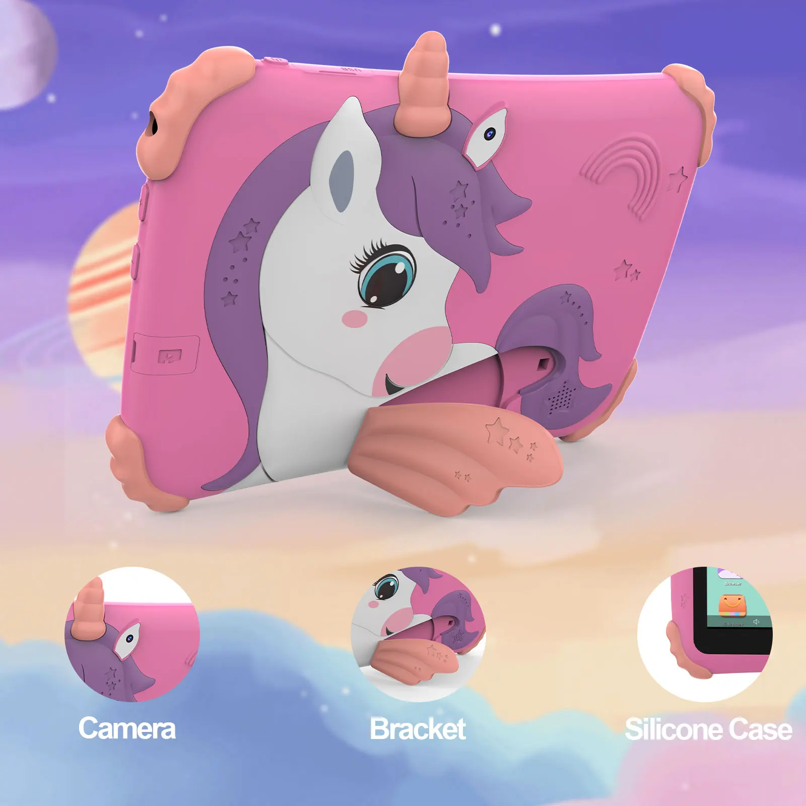7 Inch 2GB 32GB Animal Design Para Children Educational for Child Toddler Learning Tab Tablette Pour Enfant Kids Tablet