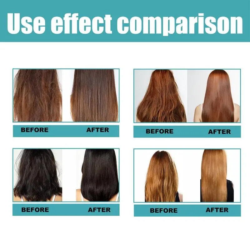 60ML Keratin Hair Straightening Cream Professional Damaged Treatment Faster Smoothing Curly Hair Care Protein Correction Cream