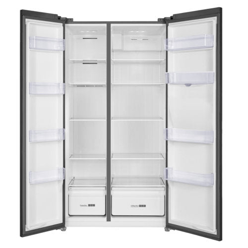 SIGMA 503L SIDE BY SIDE FRIDGE DARK SILVER SSBS-T520W