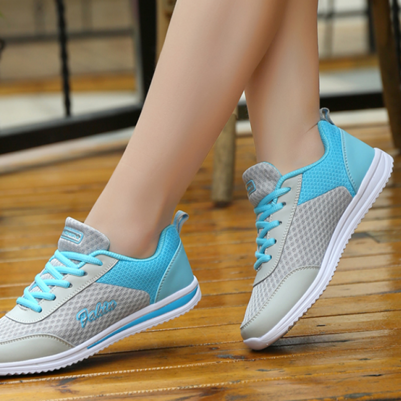 new women's shoes four seasons mesh shoes women's single shoes student sneakers mesh hollow women's shoes