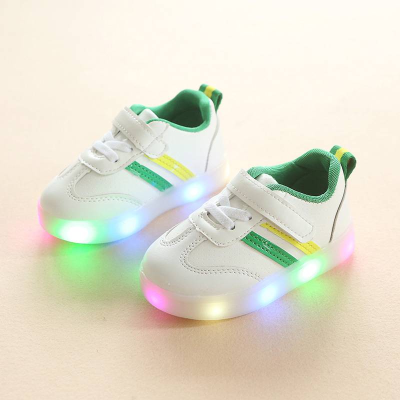 New Spring Autumn Children's Luminous Sneakers Kids Led Shoes Chaussure Enfant Girls Boys Shoe With LED Light