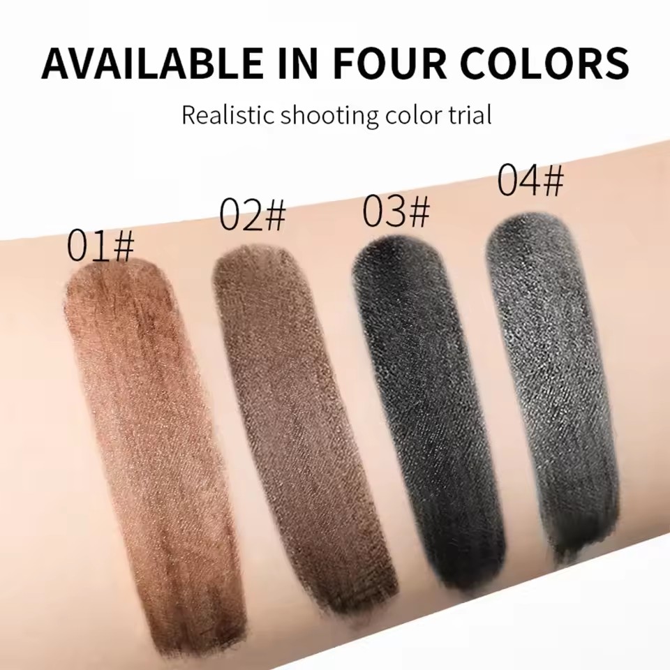 Eyebrow Tattoo Cream, 4 Colors, DIY, 15 Minute Profession, Easy and Quick Eyebrow Dye Gel, Semi-Permanent Eyebrow Dye, Makeup