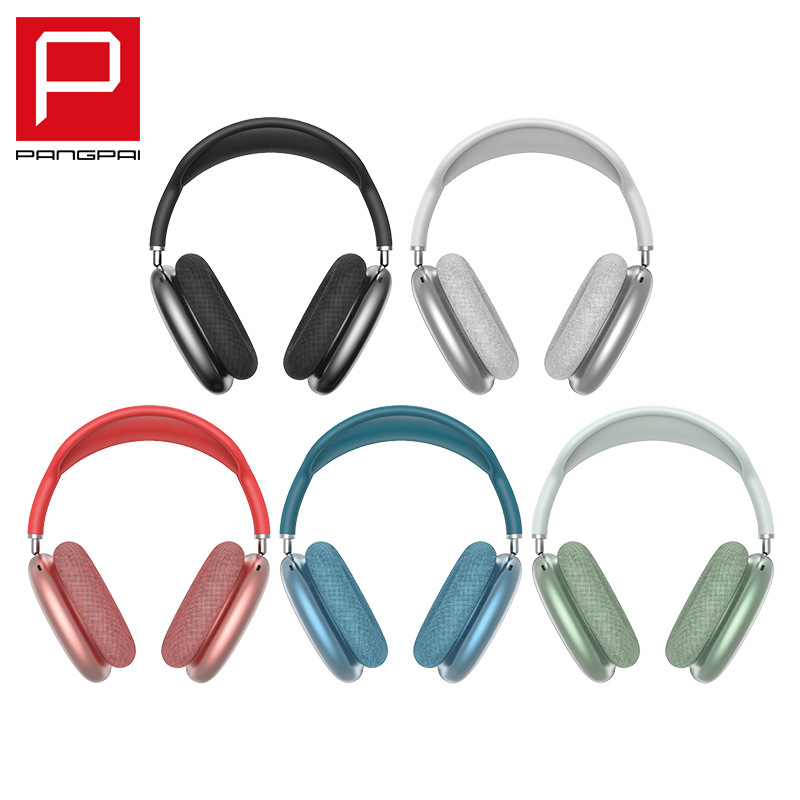 Cross border popular headworn Bluetooth earphones P9 wireless music earphones, stereo scalable phone adapter