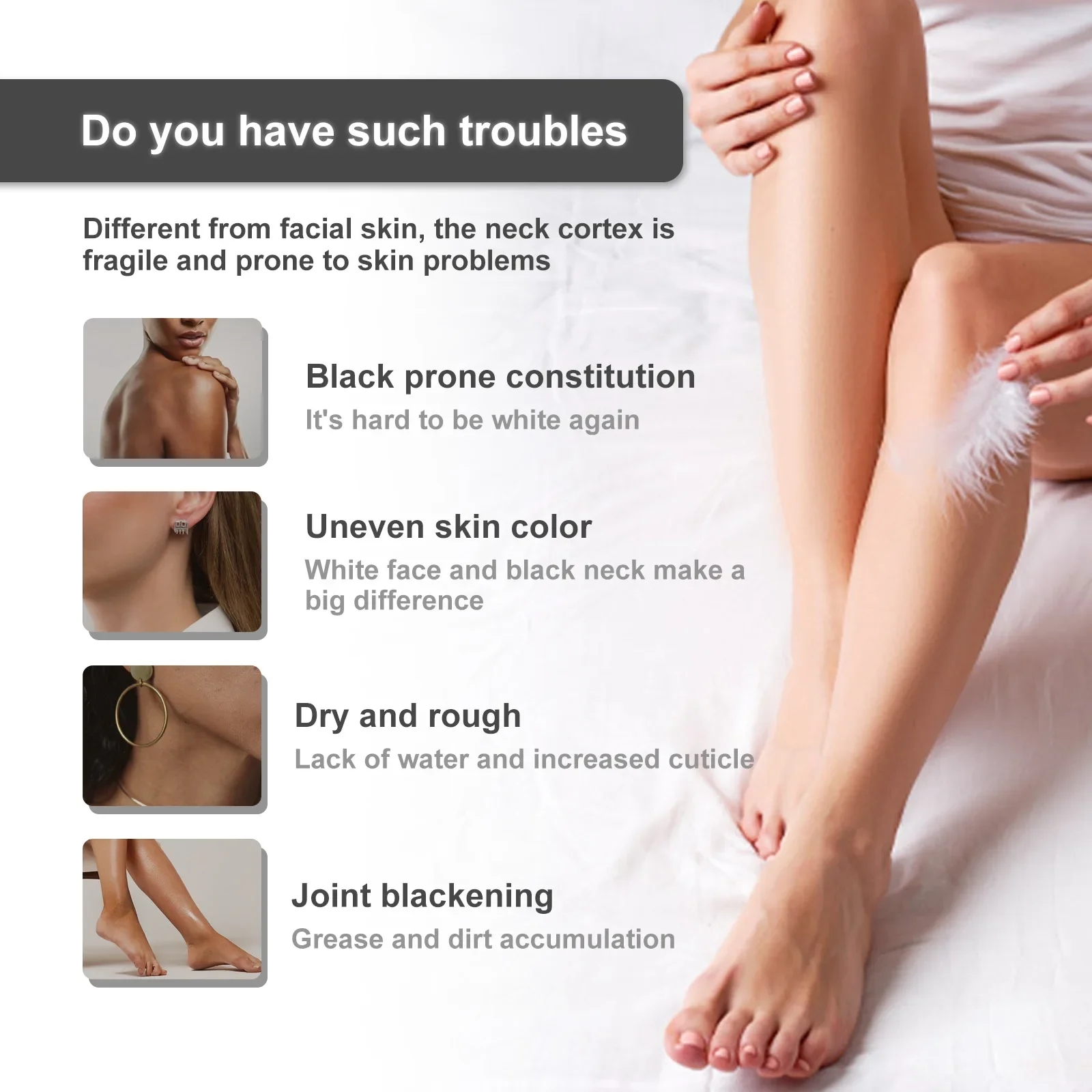 Snow Bleach Cream Moisturizing Brightening Underarm Black Spots Lightening Dark Intimate Parts Whitening Joint Melanin Cream