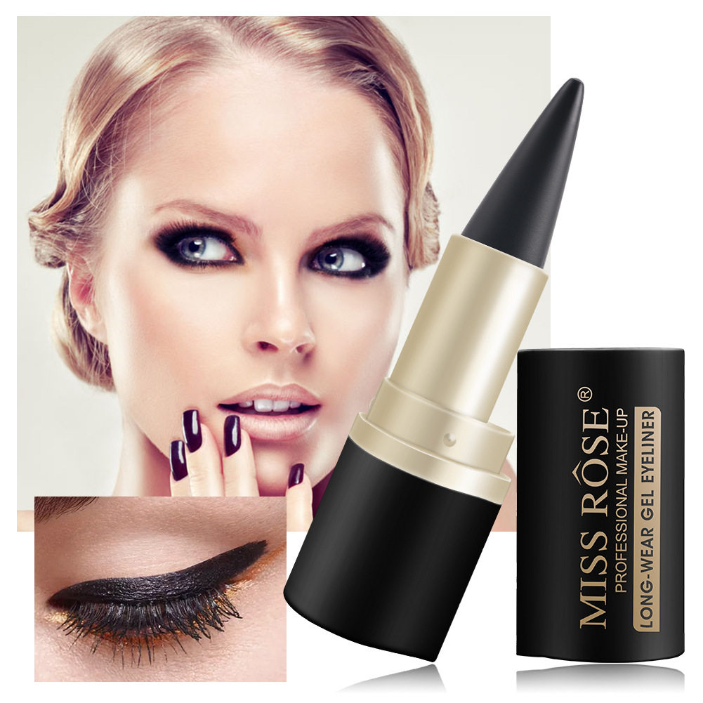 MISS ROSE Matte Quick Dry Natural Waterproof Long Lasting Tube Eyeliner