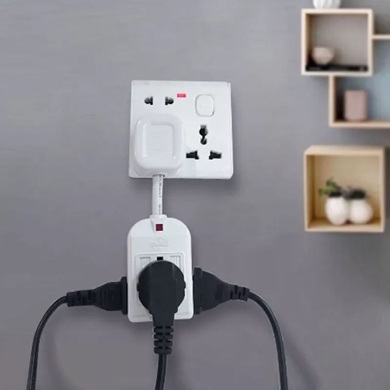 Wireless mini terminal block small row plug assembly wiring drag board jack with 2 multi-purpose jacks