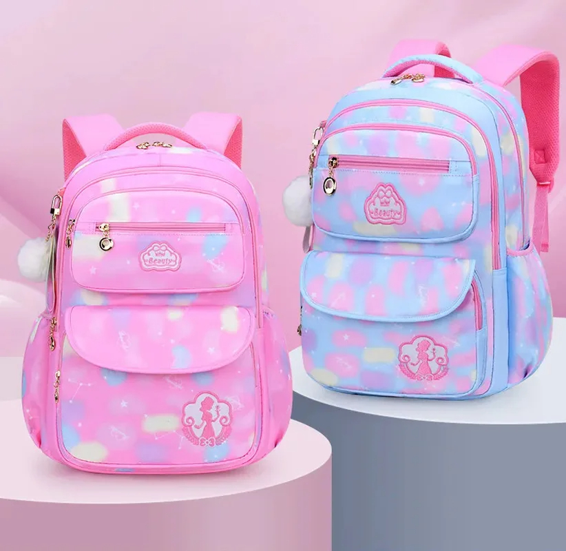 Fashion Oxford Cloth School Bag Large Capacity Clouds Design Student School Backpacks Cartoon Multifunction Kids Backpack School