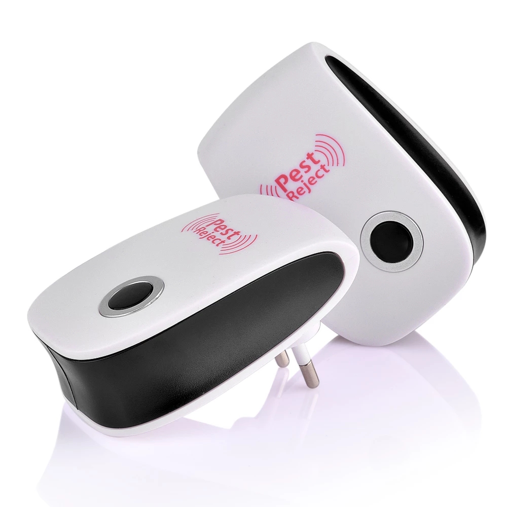 EU UK US PLUG Electronic Ultrasonic Pest Repeller Mosquito Rejector Mouse Rat Mouse Repellent Anti Mosquito Repeller