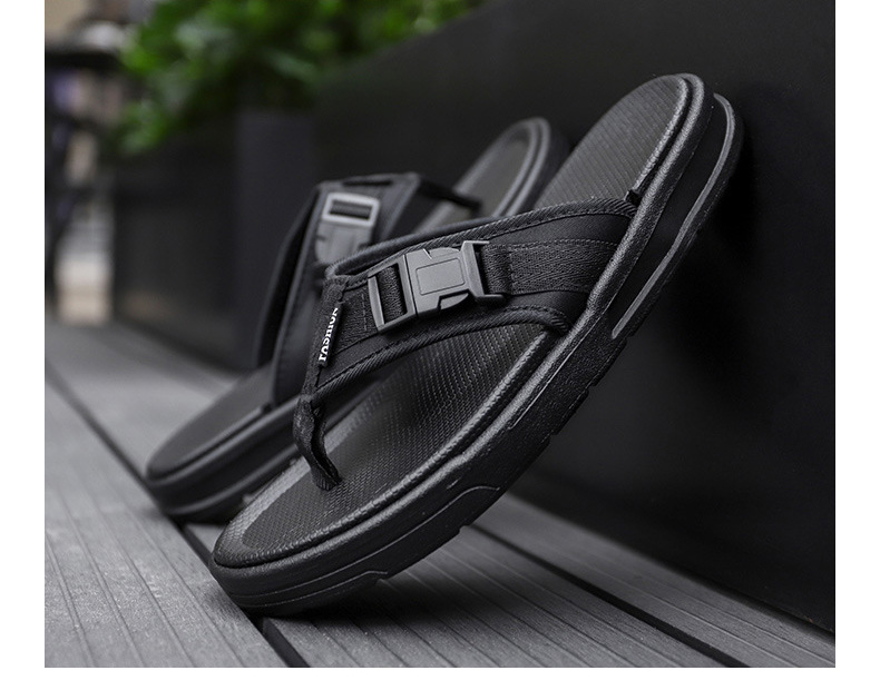 Summer new indoor and outdoor beach Korean fashion EVA clip sandals flip-flops for men