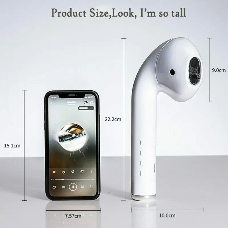 Oversized Giant Bluetooth Headset Speaker for AirPods Pro Model Wireless Bluetooth Audio Gift Hot Net Red Soundbar