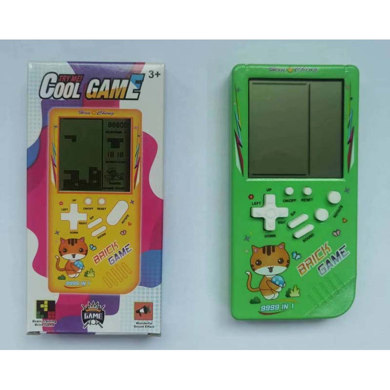 Mini Portable Retro Handheld Console Children Classic Pocket Nostalgic Play BRICK Game Machine Educational Toys Puzzle Game