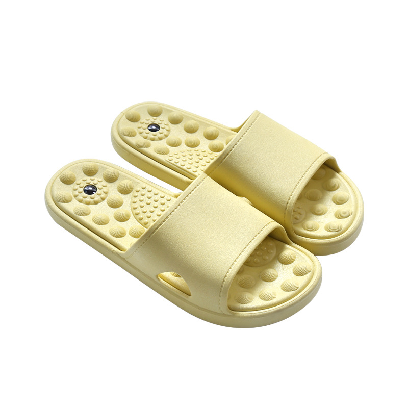 Slippers female summer home couple indoor bath anti-slip soft bottom sandals male massage household bathroom slippers