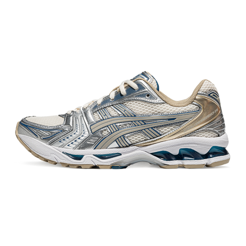 ASICS GEL-KAYANO 14 Men's and Women's Fashion Retro Athletic Casual Shoes Pop Shoes Shock-absorbing Casual Sports Running Shoes