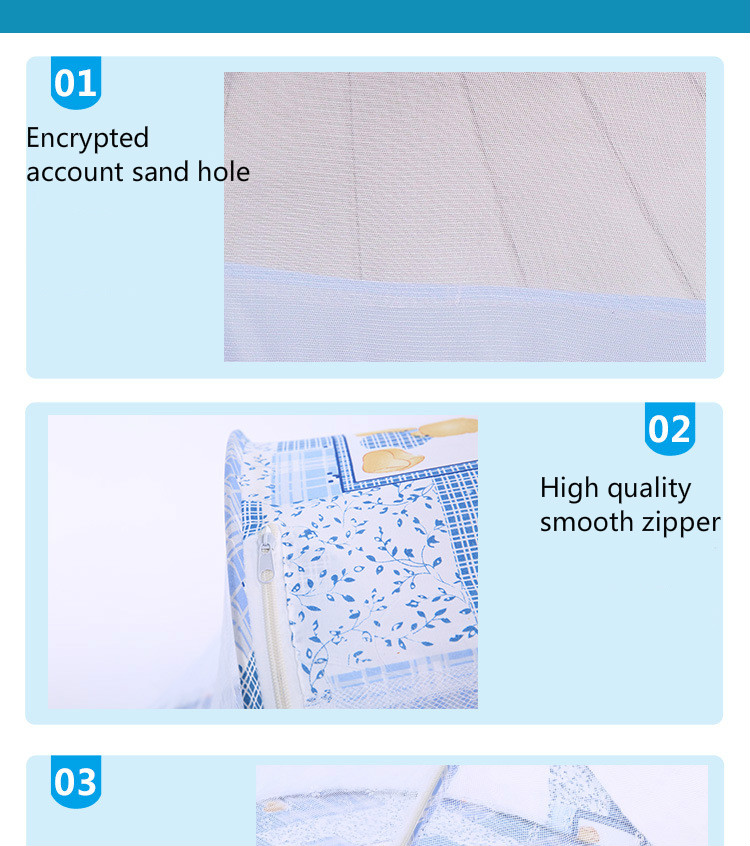 Baby Mosquito Net Cribs Yurt Shui Zhang Bottom Portable Collapsible Cots/Cribs Mosquito Net for Baby Crib Bed Tent