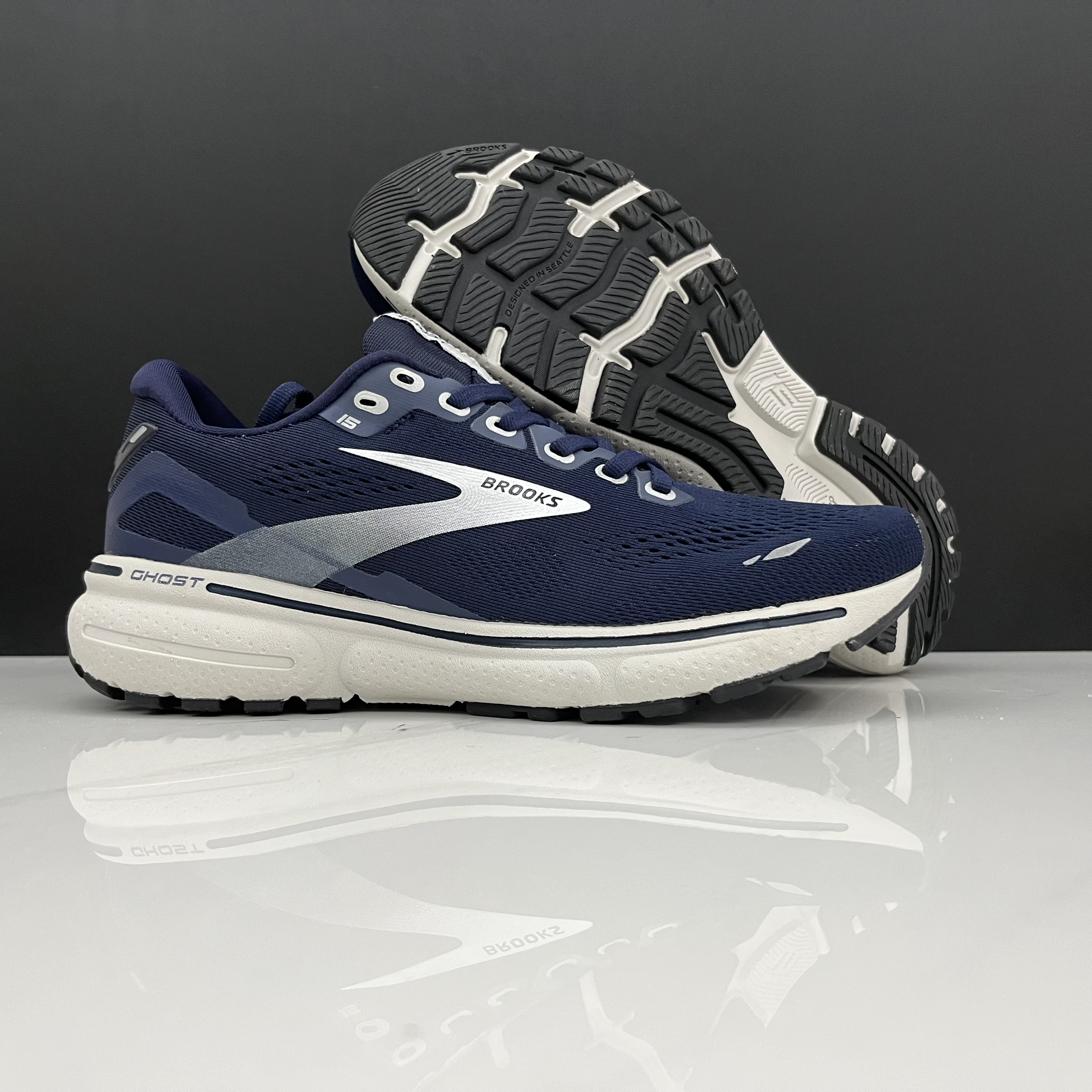 Brooks new men's shoes Cascadia 15 series outdoor cross-country running shoes cushioning sports running shoes