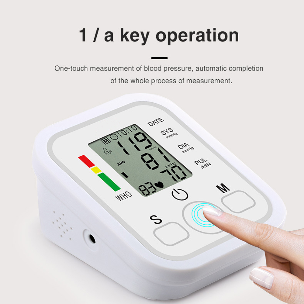 Household Sphygmomanometer intelligent upper arm sphygmomanometer elderly height Hypotension meter