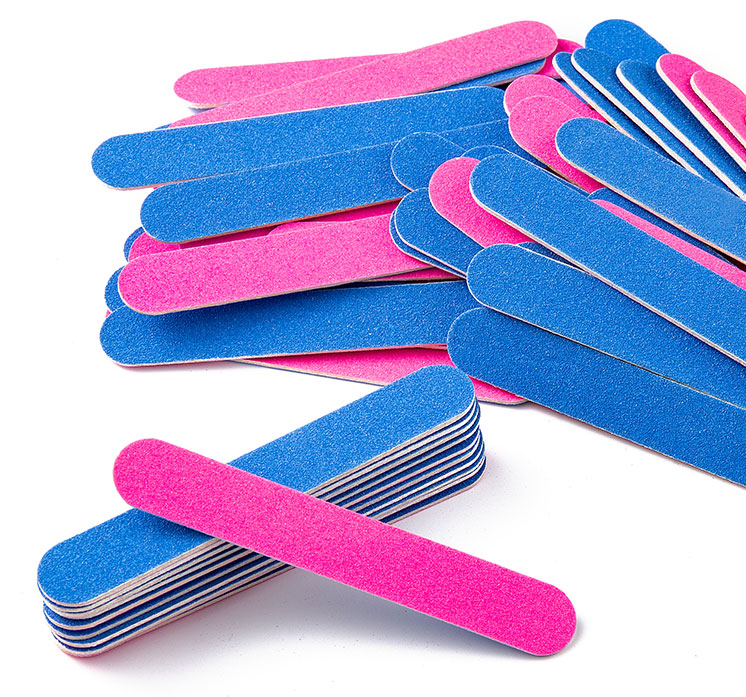 100Pcs/lot Nail Art Files Sandpaper UV Gel Polish Manicure Pedicure Tool Grinding Buffer Block Tips Double Side