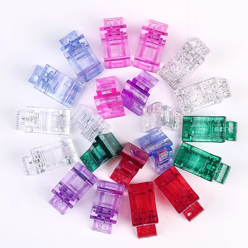 1pcs/set Acrylic Nail Clip Gel Polish Quick Building Tips Clip Finger Nail Gel Polish Extension UV Lamps Manicure Nail Art Tool