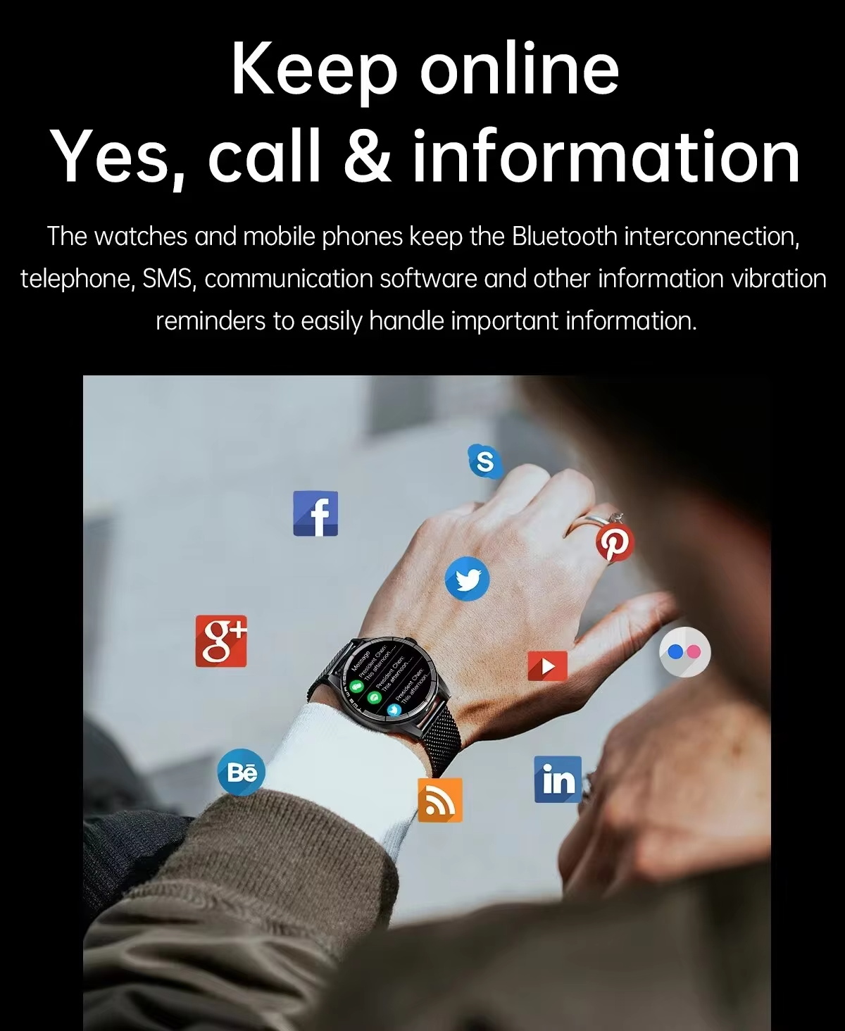 Smart Watch with Earbuds 2 in 1 Bluetooth TWS Earphones Fitness Tracker Heart Rate Sleep Monitor Round HD Watch for Android IOS