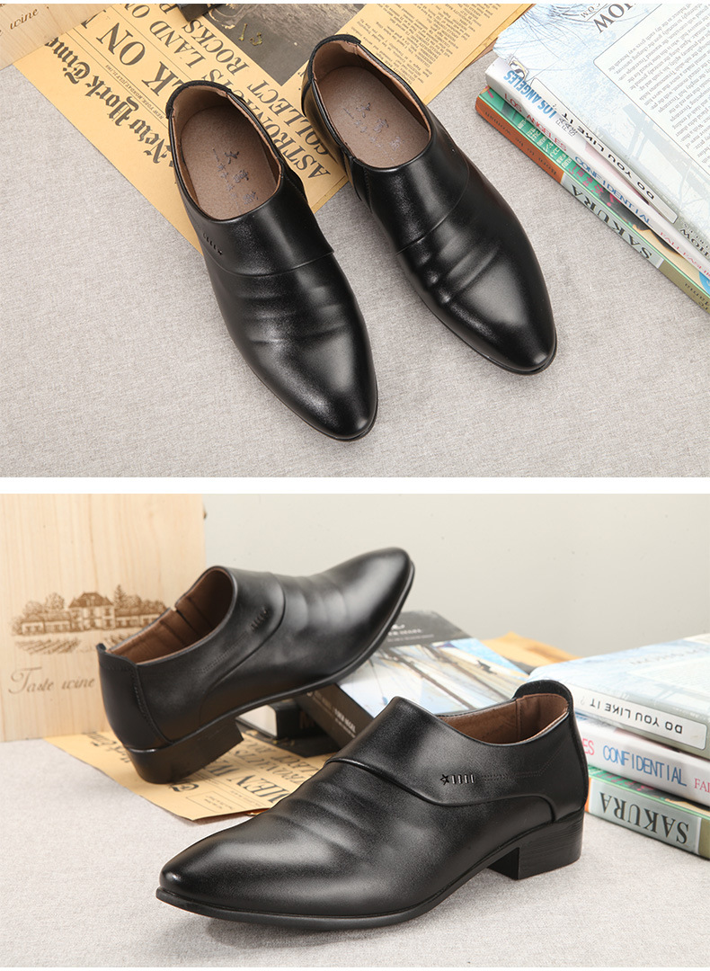 New Casual Business Men Designer Shoes Slip-On Patent Leather Shoes for Men Slip-On Daily Loafers Male Light Shoes Spring/Autumn