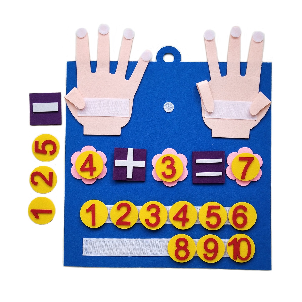 Children's Early Education Enlightenment Cognitive Mathematics Busy Board Felt Board